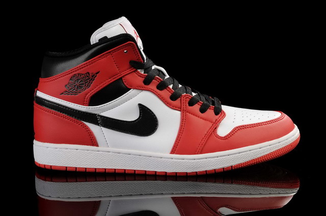 nike air jordan 1 mid retro, Nike Air Jordan 1 Retro KO High Mens Shoes White / Black / Varsity Red